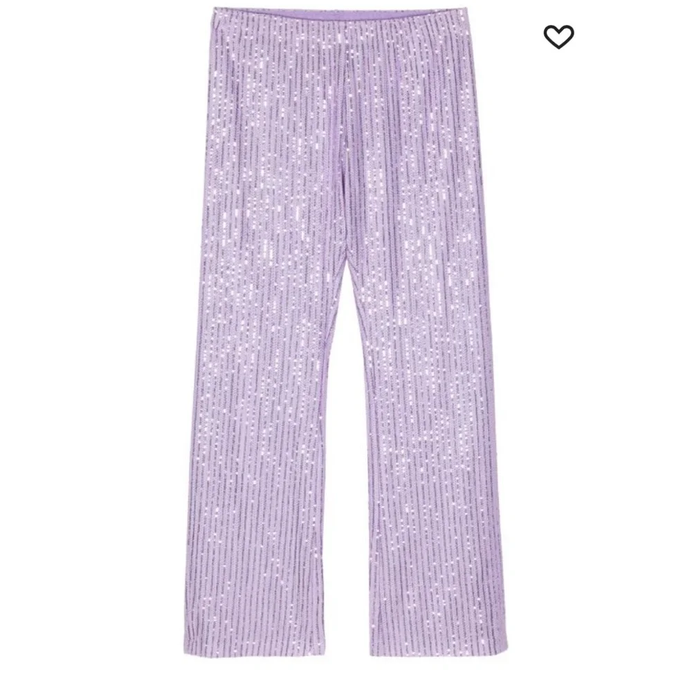 New! Stine Goya Markus Sequin Pants Lavender Purple Sz‎ XS $280